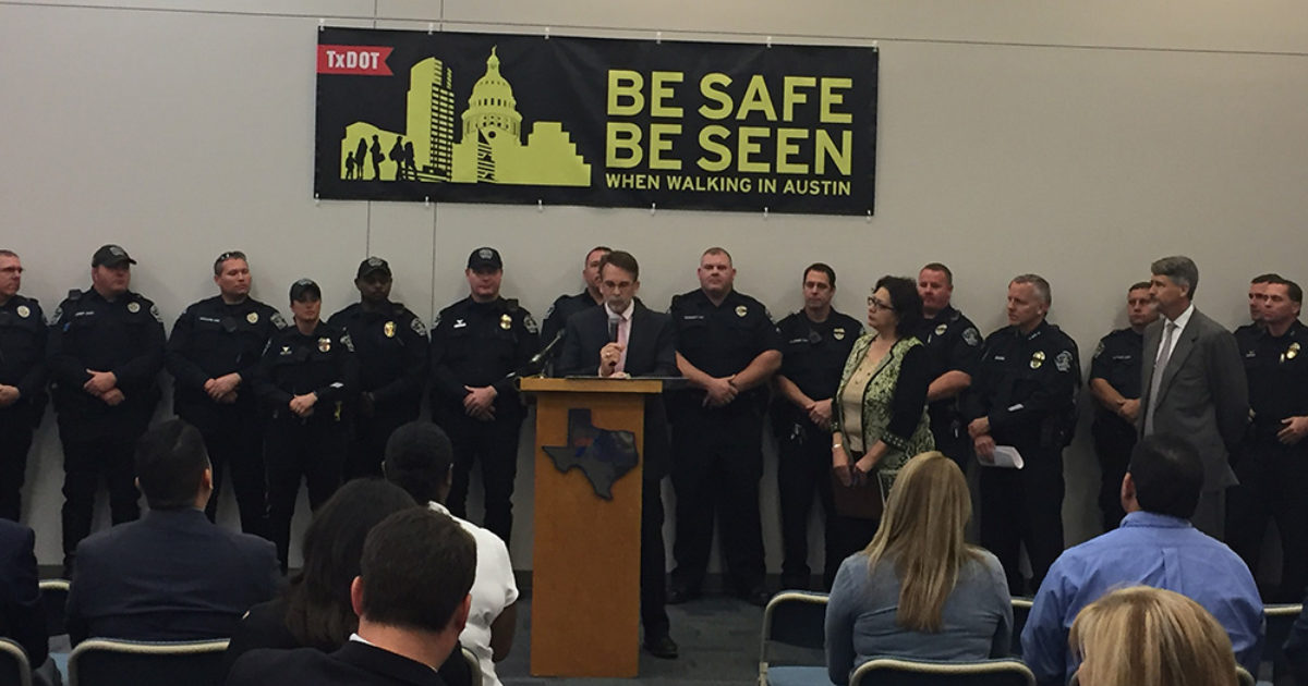 Saving Lives TxDOT launches pedestrian… Austin Chamber of Commerce