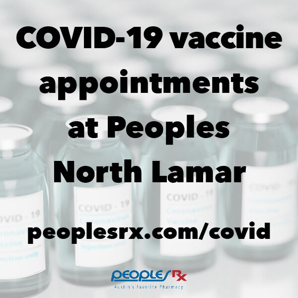 Vaccine appts available at Peoples North… Austin Chamber of Commerce